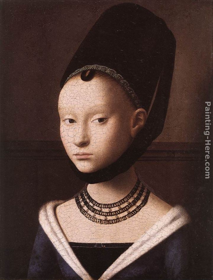 Petrus Christus Portrait of a Young Girl